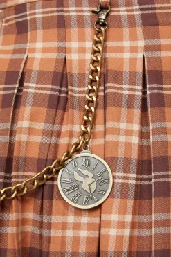 Curve Looking Glass Tartan Skirt