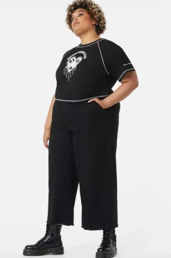 Curve Maidservant Jersey Culotte