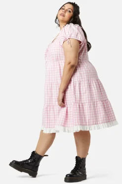 Curve Picnic Party Ruffle Dress