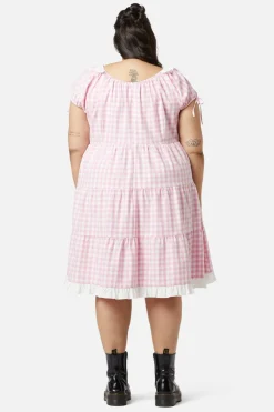 Curve Picnic Party Ruffle Dress
