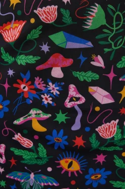 Curve Plantistry Mesh Skirt