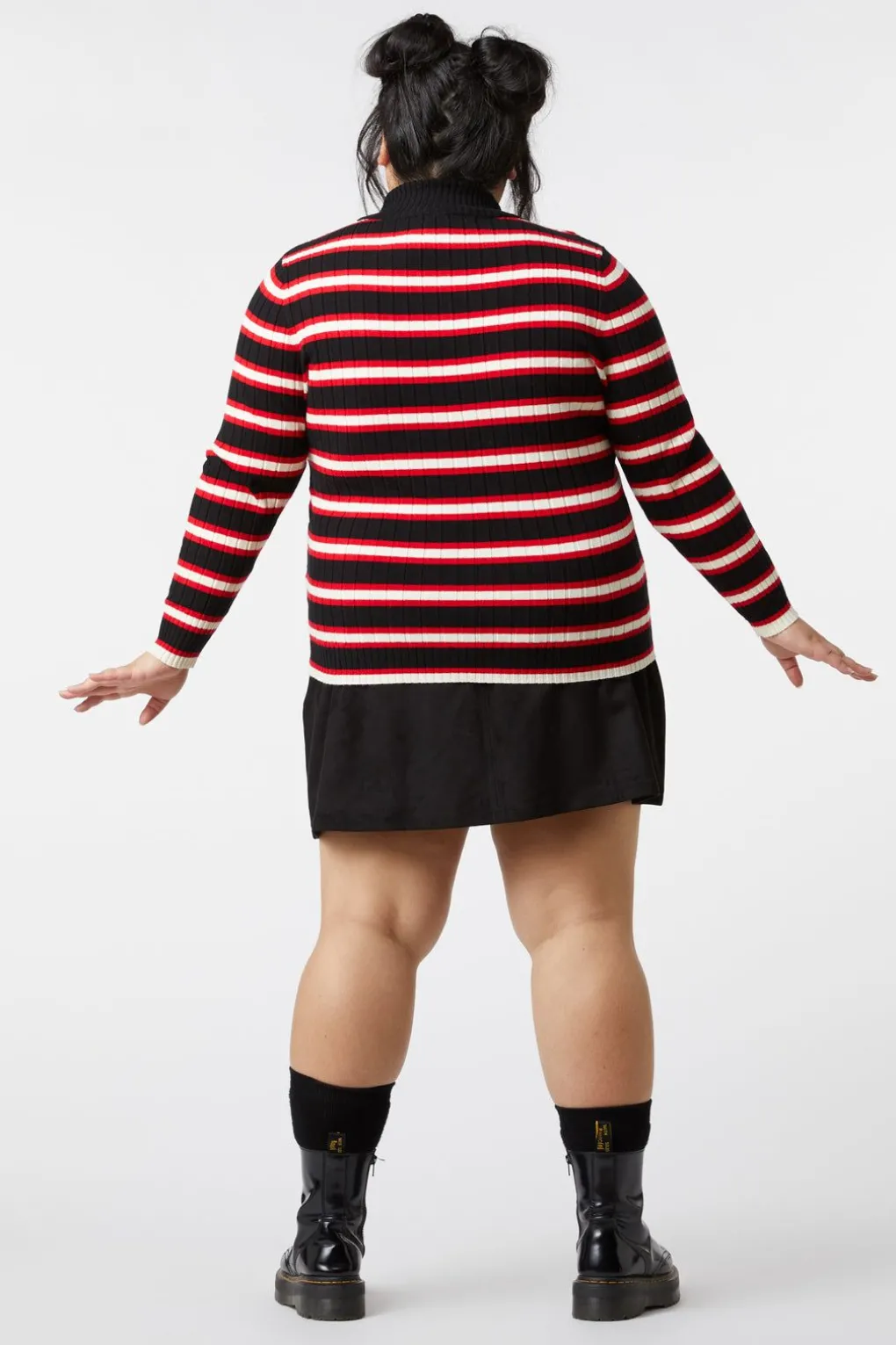 Curve Rage Stripe Knit