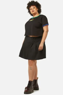 Curve Rainbow Frog Tee