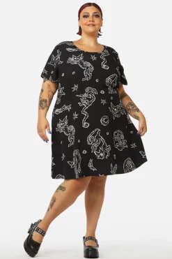 Curve Shadows Dress