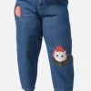 Curve Strawberry Patch Peg Leg Jean
