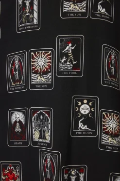 Curve Tarot Spread Print Dress