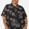 Curve Tarot Spread Printed Shirt