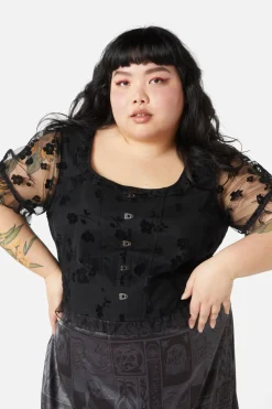 Curve The Manor Lace Corset Top