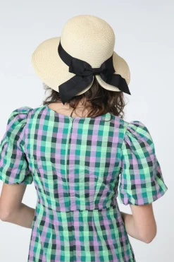 Cut Out Bow Hat