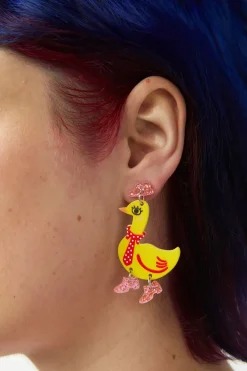 Cute Duck Earrings