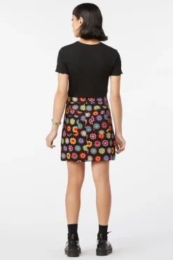 Daisy Cotton Drill Mini Skirt