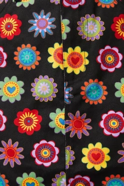 Daisy Cotton Drill Mini Skirt