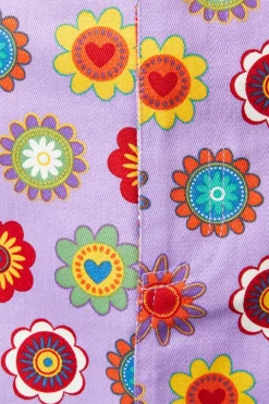 Daisy Cotton Drill Mini Skirt