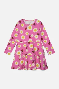 Daisy Ladybird Kids Jersey Dress