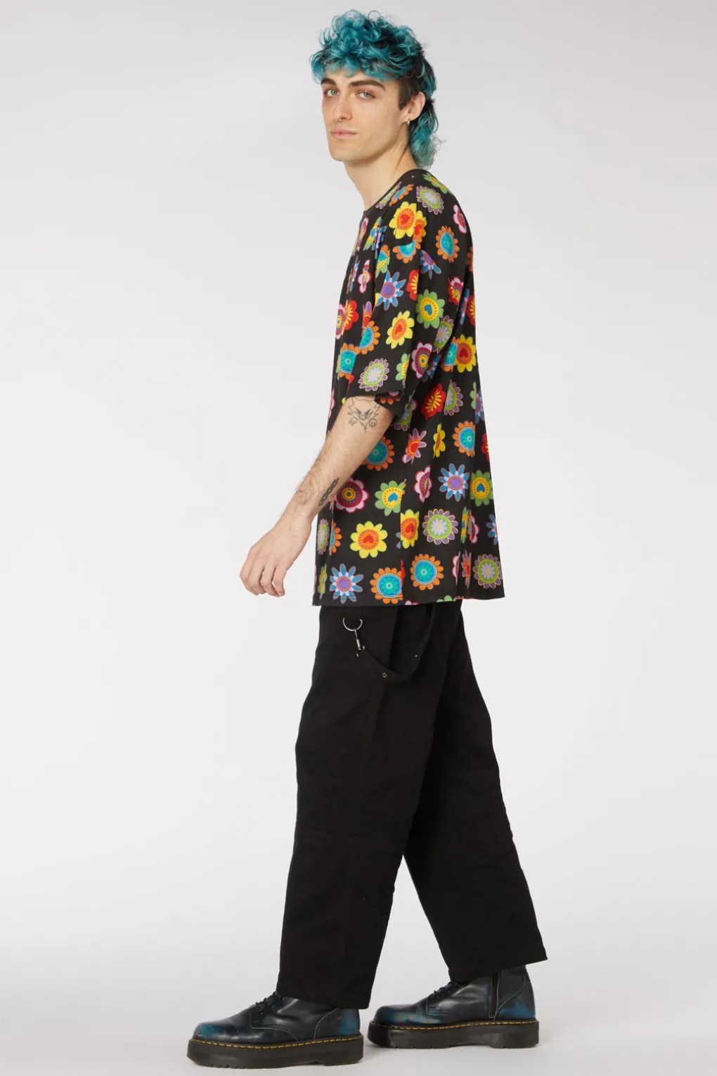 Daisy Oversized Cotton Tee