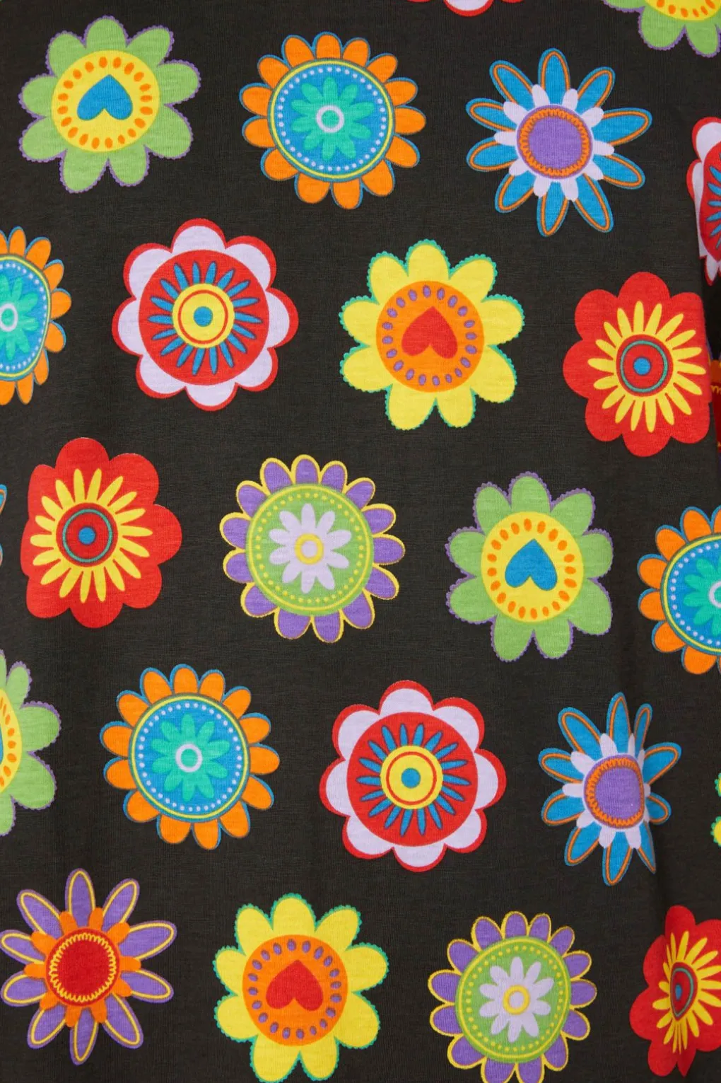 Daisy Oversized Cotton Tee