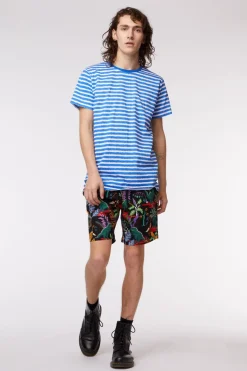 Dallas Stripes Ringer Tee