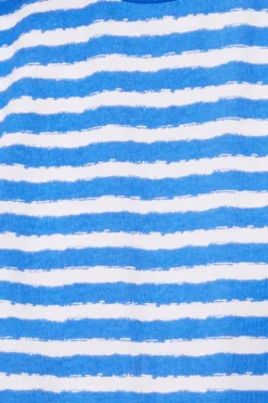 Dallas Stripes Ringer Tee