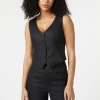 Darcey Linen Vest