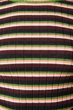 Dark Rage Stripe Knit