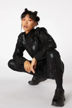 Dark Snake Print Sweater