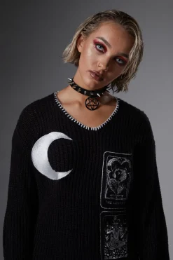 Dark Tarot Oversized Knit Jumper