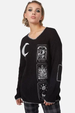 Dark Tarot Oversized Knit Jumper