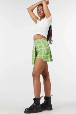 Dazed Tartan Buckle Skort