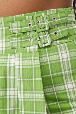 Dazed Tartan Buckle Skort