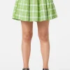 Dazed Tartan Mini Skirt