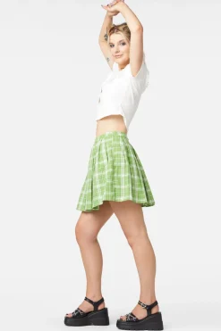 Dazed Tartan Mini Skirt