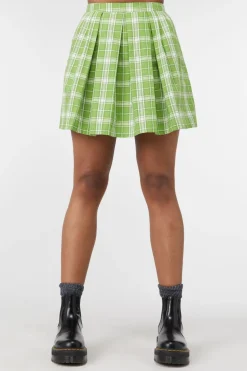 Dazed Tartan Mini Skirt