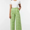 Dazed Tartan Wide Leg Pant