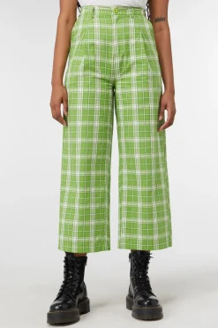 Dazed Tartan Wide Leg Pant