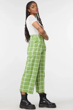 Dazed Tartan Wide Leg Pant