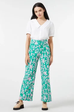 Della Floral Printed Jean