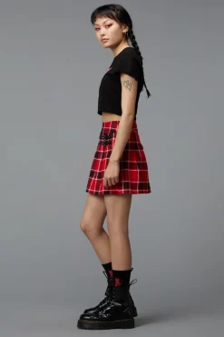 Demonic Tartan Skort