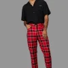 Demonic Unisex Tartan Pant