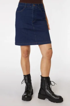Denim Cherub Mini Skirt