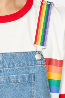 Denim Rainbow Unisex Overall