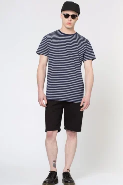 Denim Stripe Tee
