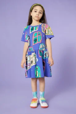 Desparate Aliens Kids Dress