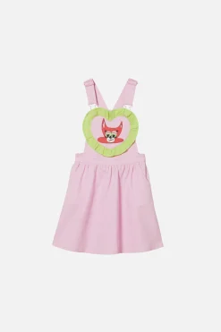 Devlish Kids Embroidered Pinafore