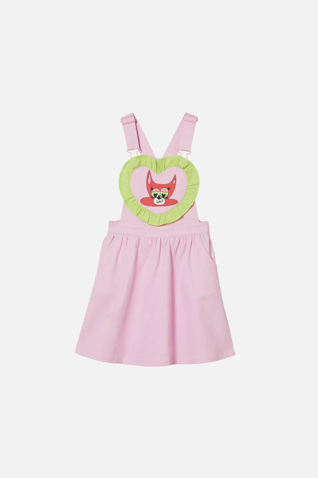 Devlish Kids Embroidered Pinafore