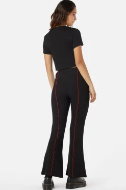 Diamante Butterfly Zipper Tee