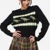 Dino Argyle Knit Jumper