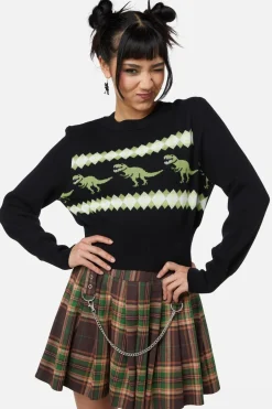 Dino Argyle Knit Jumper