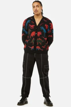 Dino Utility Knit Cardi