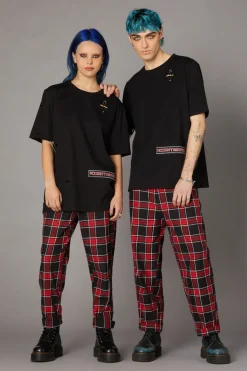 Distressed Patch Tee