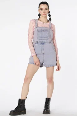 Dixie Denim Short Overall
